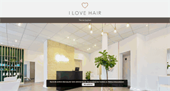 Desktop Screenshot of i-love-hair.com